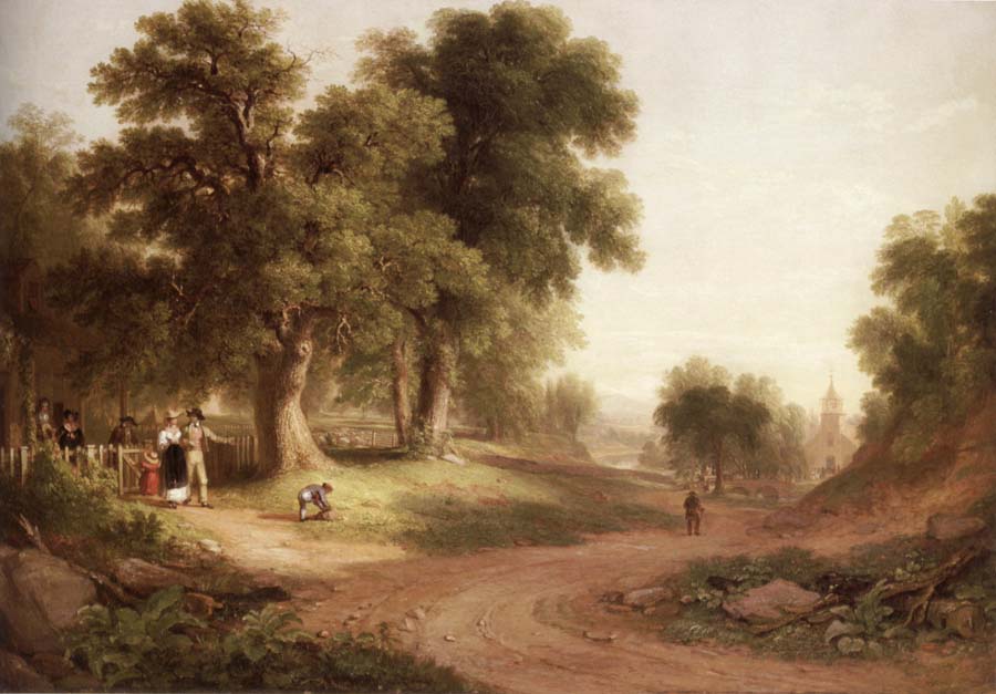 Asher Brown Durand Sunday Morning